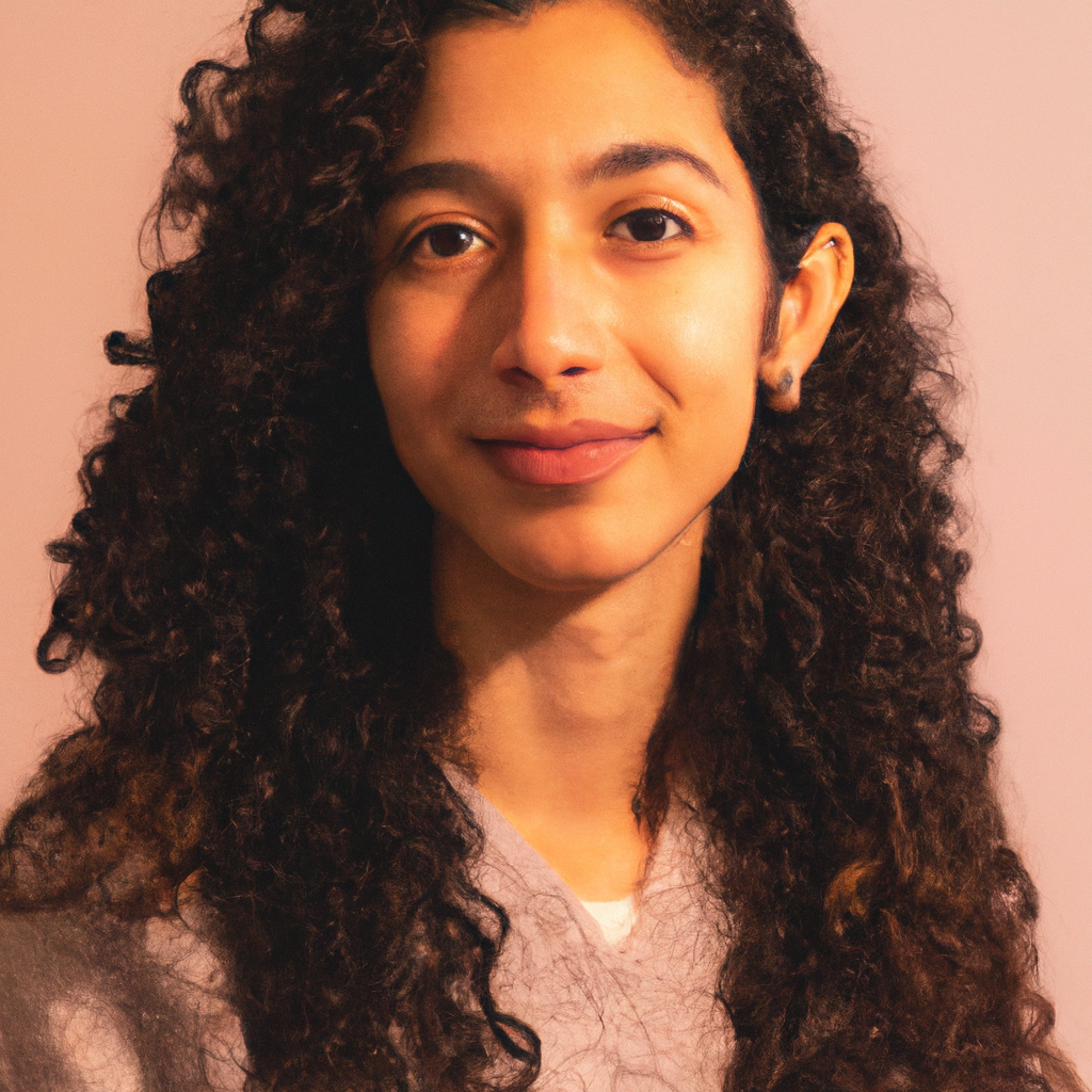 Retrato de Martín, director creativo del estudio con luz suave